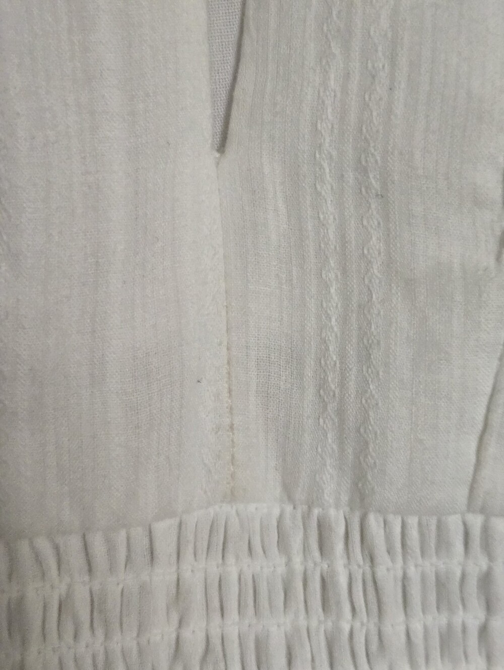 Opt Womens O.P.T White Cotton Dress Size Mwdium - Picture 4 of 9